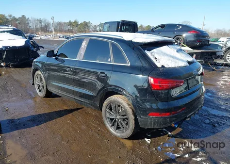 2016 Audi Q3 2.0T Premium Plus from USA, damaged, VIN WA1EFCFS3GR015929